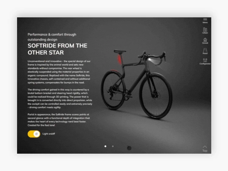 Bicycle Manufacturer with Odoo Ecommerce