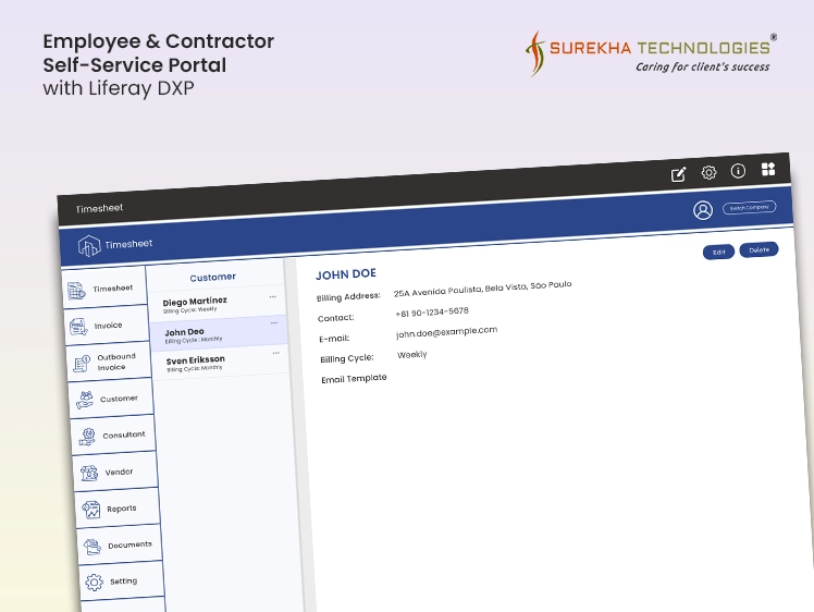 Employee and Contractor Self-Service Portal with Liferay DXP