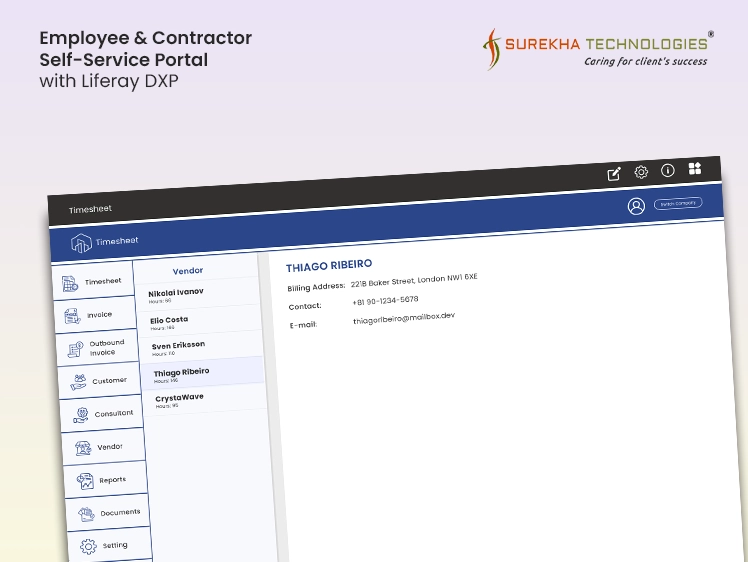 Employee and Contractor Self-Service Portal with Liferay DXP