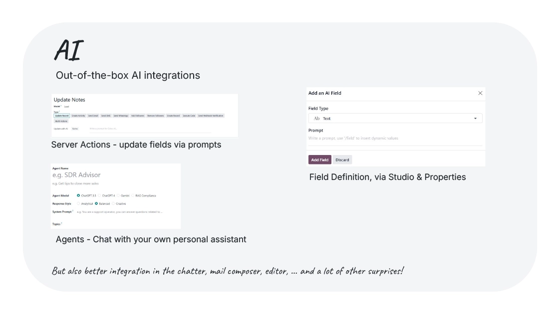AI in odoo 19
