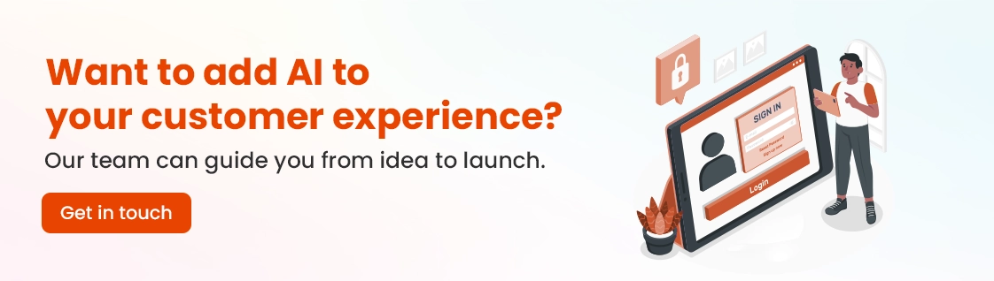Get in touch CTA