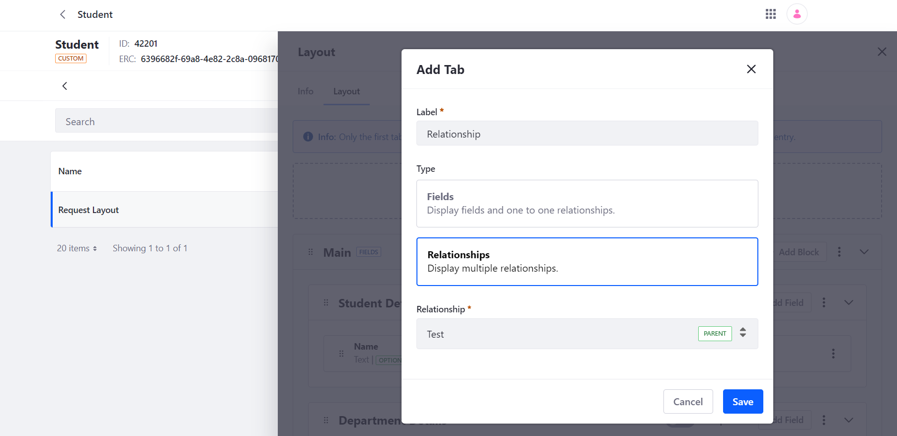 Create Pipeline objects in liferay