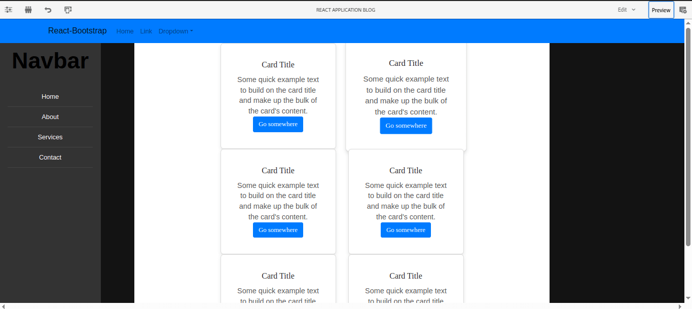 React Application as Custom Component