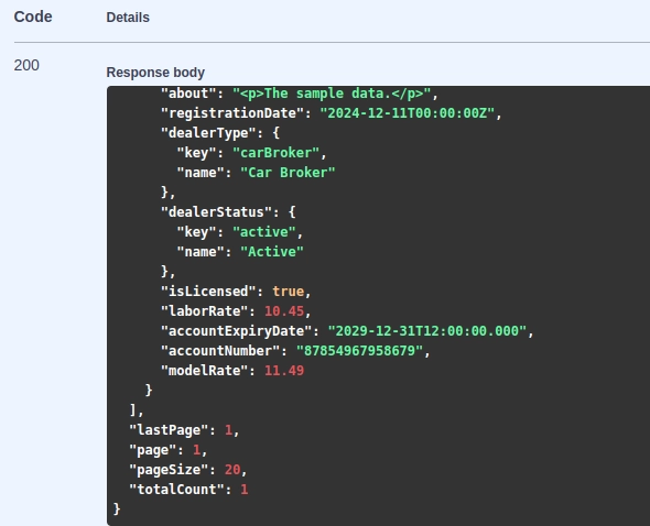 search with decimal field output